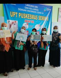 Vaksinasi Tahap Pertama Bagi Kader Kesehatan dan Posyandu Kalurahan Sumberejo